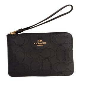 COACH Black Versatile Wristlet